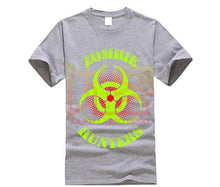 Load image into Gallery viewer, Zombie Hunter T Shirt Bio Hazard Glow L7 Gift For Halloween